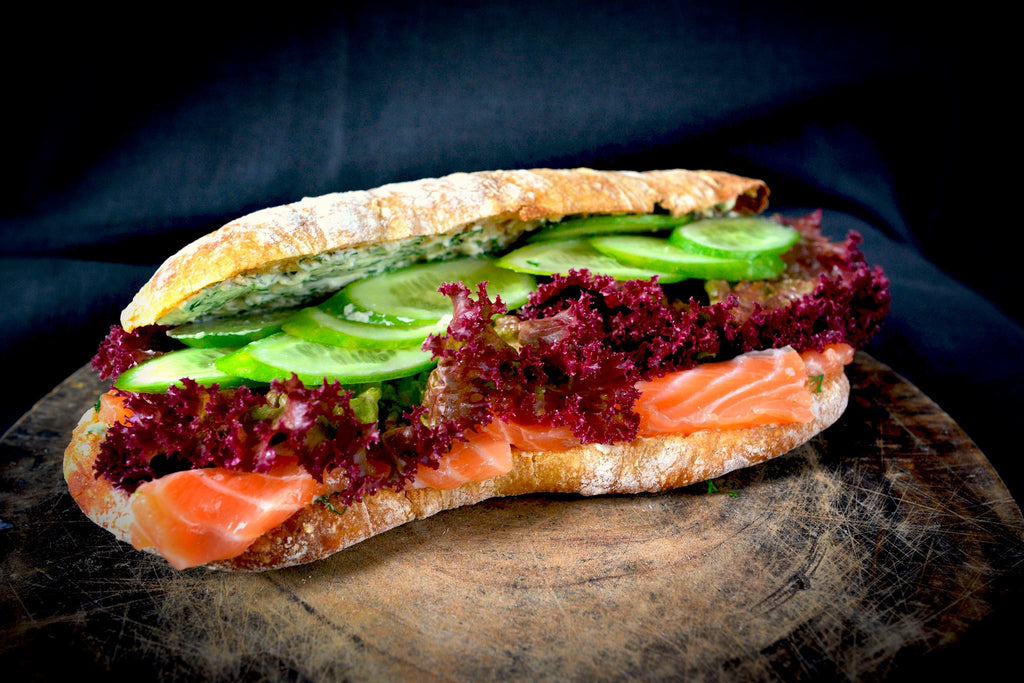 Cured Salmon Sandwich - Bread&Butter HCM