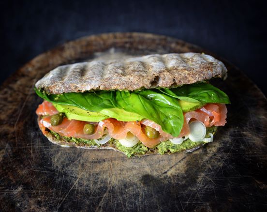 Salmon Tartar Sandwich - Bread&Butter HCM